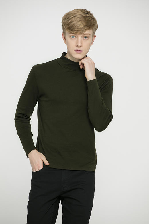 callisto独角兽绣花长袖T恤 独角兽绣花FOTSL016DR 商品图1