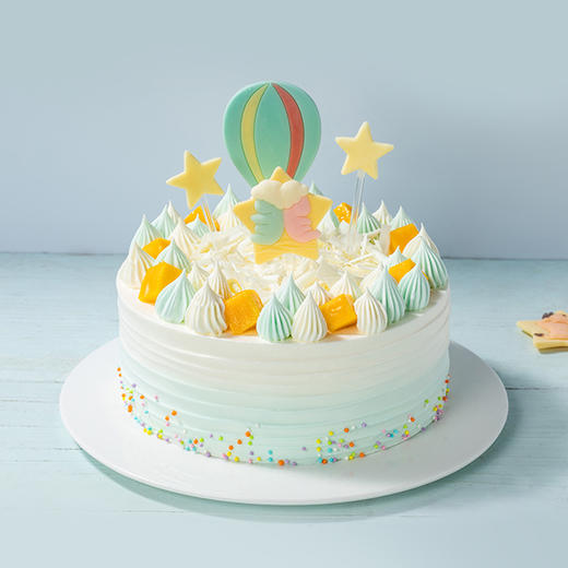 【星座蛋糕】甜蜜奶油交织美妙星空，彩糖点缀迷人梦境（武汉） 商品图0