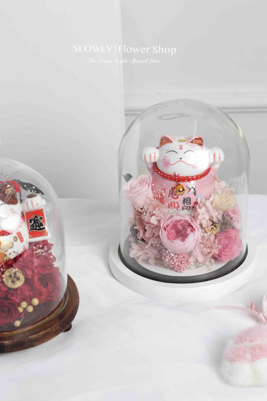 招财猫永生花 商品图3
