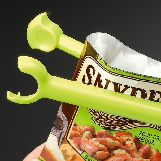 INOMATA防潮密封保鲜食品夹(白色款1对装) 商品图3