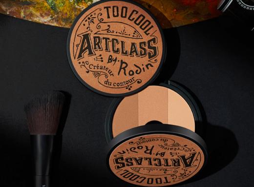 【现货】too cool for school涂酷艺术课堂三色修容粉(带刷子）阴影盘侧影鼻影暗影 商品图0