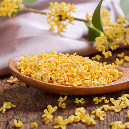 桂花干不添加硫磺35g花色金黄 商品图2