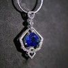 【珝设计】皇家蓝蓝宝石吊坠（4ct） 商品缩略图3