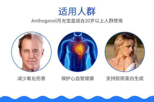 【澳洲直邮】澳洲Anthogenol月光宝盒葡萄籽精华胶囊30粒JPY带授权招加盟代理 商品图14