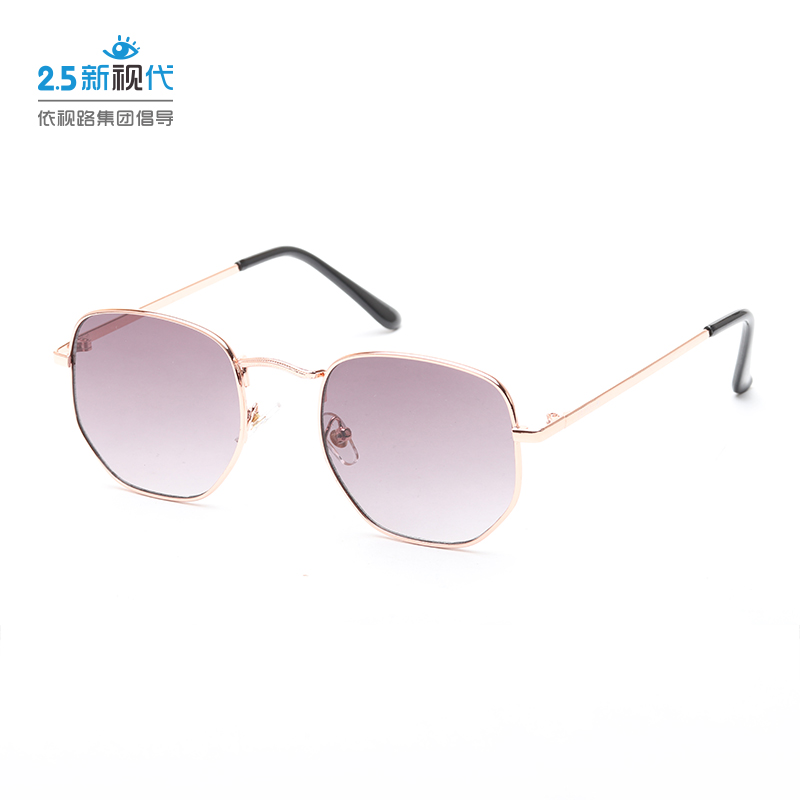 新视代 2020年多边形金属时尚偏光镜太阳镜墨镜SUN 309 0909/SUN 309 0303 POL偏光镜