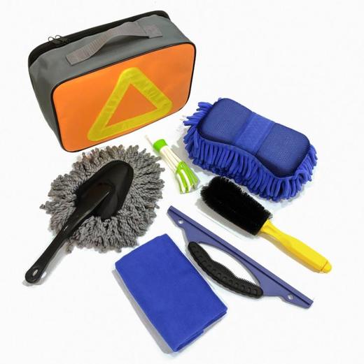 【清洁工具】汽车洗车工具活动赠品直供清洁用品七件套装 商品图2