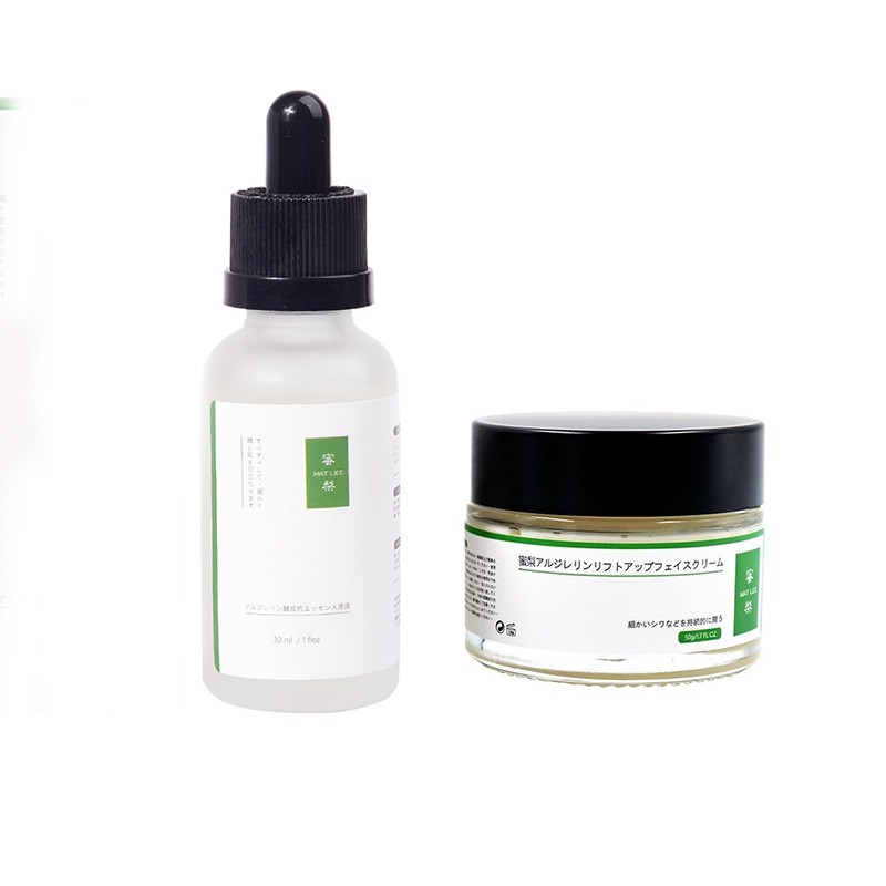 MATLEE/蜜梨 六胜肽提拉紧致滋润补水面霜 50G+精华液 30MLJPY带授权招加盟代理
