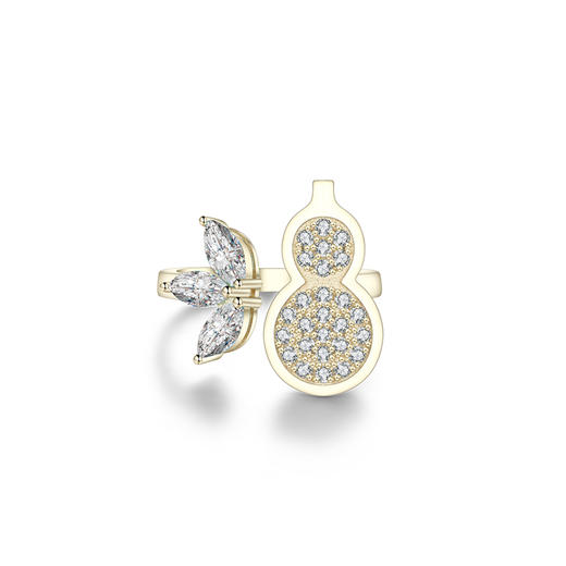 葫芦开口戒指 商品图0