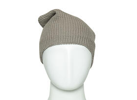 秋冬新品羊毛拼接帽子FOHAT001GY