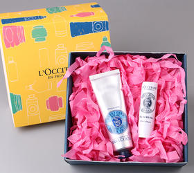 欧舒丹 护手霜唇膏套装 乳木果护手霜30ml 乳木果唇膏4.5g 礼盒装