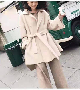 裁缝学苑 AG05女士中长款毛呢外套1:1实物服装纸样剪图纸牛皮纸样