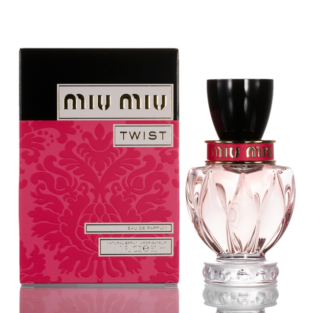【春季献礼】MiuMiu缪缪2019新款5代Twist限量香水粉瓶黑盖EDP50mlJPY带授权招加盟代理