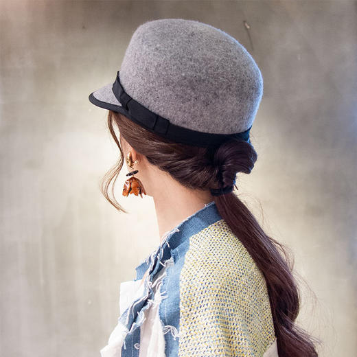 北京仓｜CA4LA-SUNNY SMILE-浅灰色 经典马球帽［日本设计师］ 商品图2