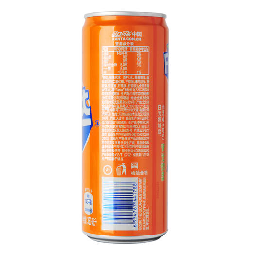 芬达/FANTA 橙味汽水 330ml 商品图1
