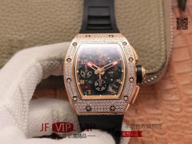 Kv 台湾 RM011菲利普-马萨限定玫瑰金钻石版，强势出击，首款Rm011奢华满钻系列，全自动计时机芯，尺寸50*40毫米