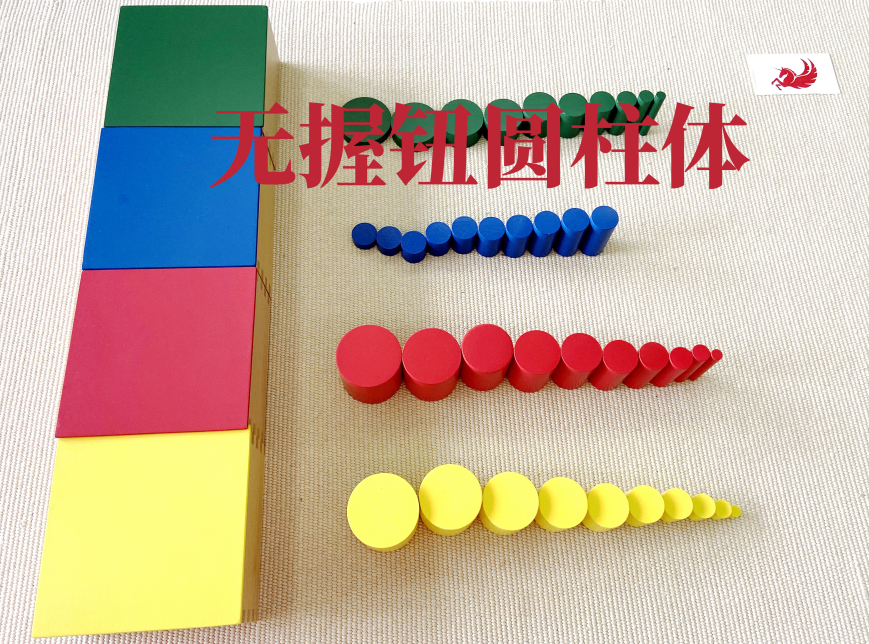 无握钮圆柱体+投影卡（彩色圆柱体）（内销版）