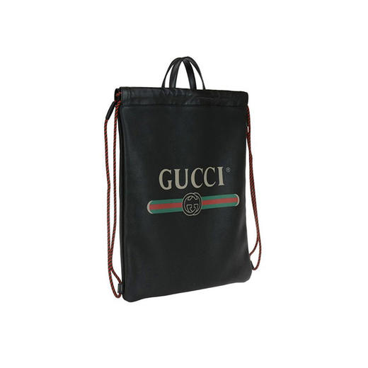 GUCCI 古驰 男包牛皮GG印花手提双肩两用抽绳购物袋 516639 0GCBT 8163 商品图2