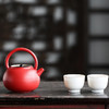 茶壶.陆宝红色提梁壶 商品缩略图1