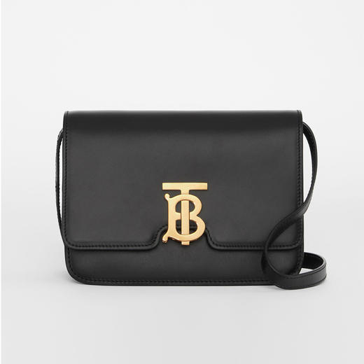 【一】BURBERRY TB 女士小号TB专属标识皮革锁扣包 8010334 A1189 商品图0