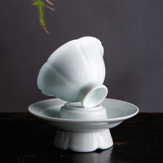 玉瓷茶盏手工主人杯 商品图1