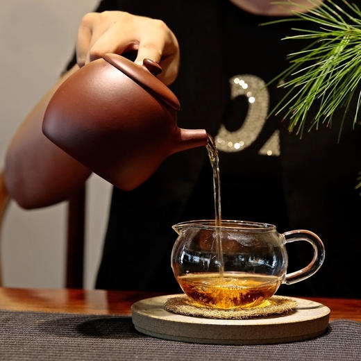 工夫茶具.宜兴名家全手工紫砂壶.原矿紫泥巨轮侧把壶泡茶壶 商品图1