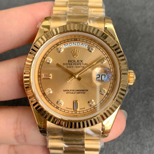 版本【全金款】ROLEX   劳力士 EW终极版原版3255自动机械机芯星期日历型系列 男士星期日志腕表，40毫米直径 商品图0