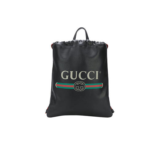 GUCCI 古驰 男包牛皮GG印花手提双肩两用抽绳购物袋 516639 0GCBT 8163 商品图0