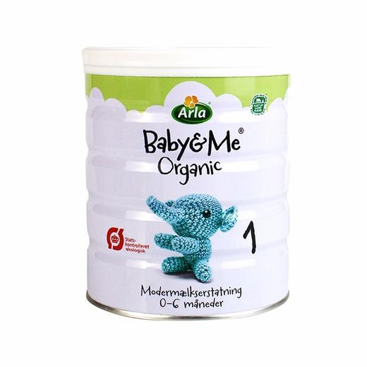 丹麦阿拉arla宝贝与我婴幼儿有机配方奶粉1段