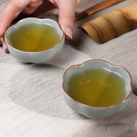 陶瓷功夫茶具.汝窑莲花杯