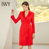 IWY/红色修身连衣裙中长款裙子194035Q1-R 商品缩略图2