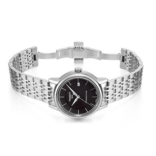 天梭Tissot卡森系列T085.407.11.051.00钢带80机芯机械男表 商品图1