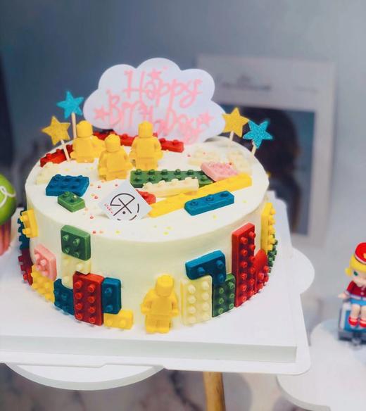 68寸巧克力积木乐高蛋糕需提前一天预定