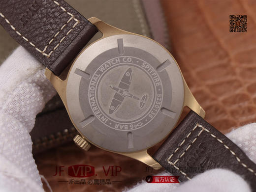 MKS 万国IWC喷火战机青铜腕表震撼出击。橄榄绿盘面，青铜材质外壳，腕表尺寸39mmX10.5mm，日本进口9015自动上旋机芯，男士腕表 商品图6