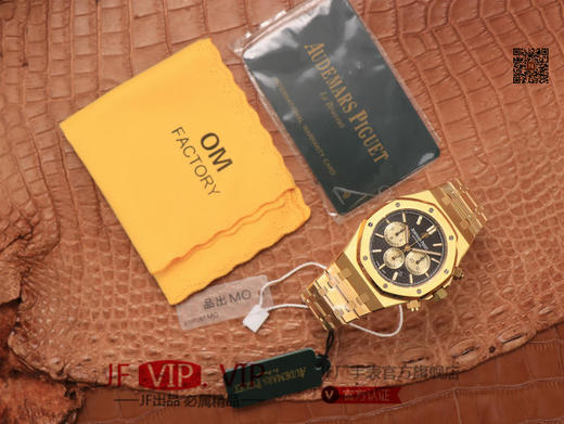 OM爱彼皇家橡树26331计时系列，所有功能及位置均与原版一模一样，自主研发6时位走秒带日期2385机芯 日历盘上浮新亮点没有之一，男士腕表 商品图10