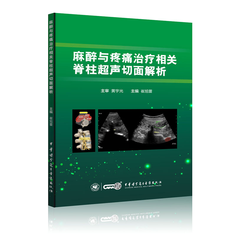2019年新书：麻醉与疼痛治疗相关脊柱超声切面解析（中华医学电子音像出版社）