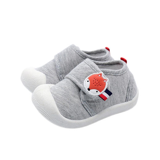 ·【一般贸易】 木球球2019春季新款彩色卡通软底贴脚儿童学步鞋15-24码 商品图0