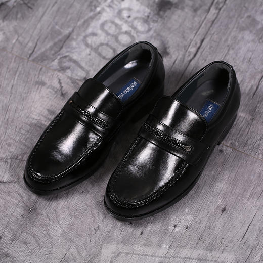 搬仓库清仓，日本单！一脚蹬懒人鞋男皮鞋 商品图0