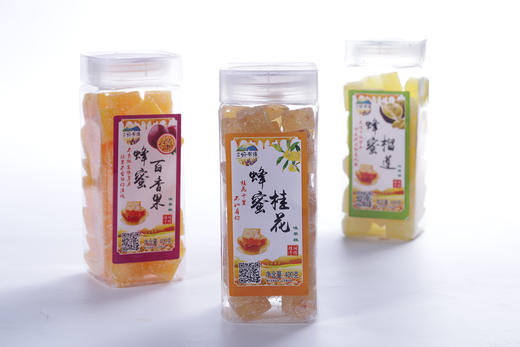 蜂蜜果糕桂花味、芒果味、百香果味、榴莲味400g 金辰 商品图1