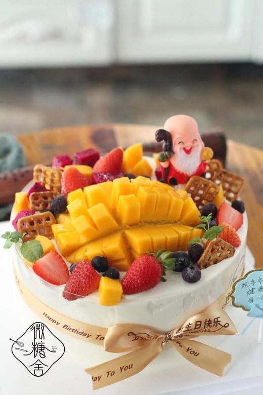 老寿星祝寿款蛋糕 商品图1