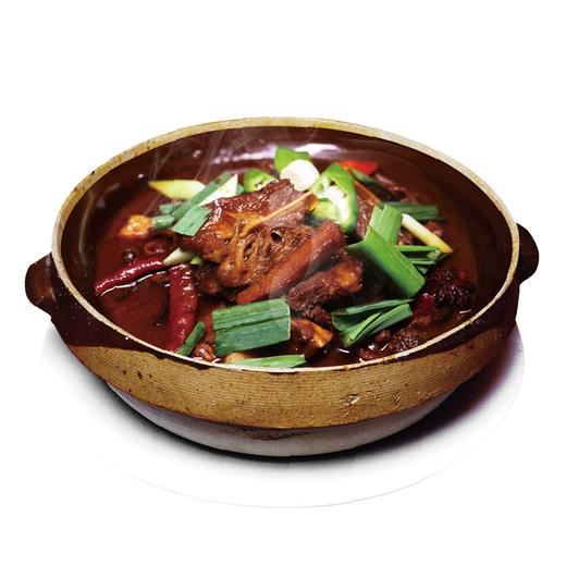 常德特色牛腩牛杂钵子火锅微辣560g罐