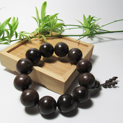 乌木红椿单圈手串 收藏级 男女款 商品图5