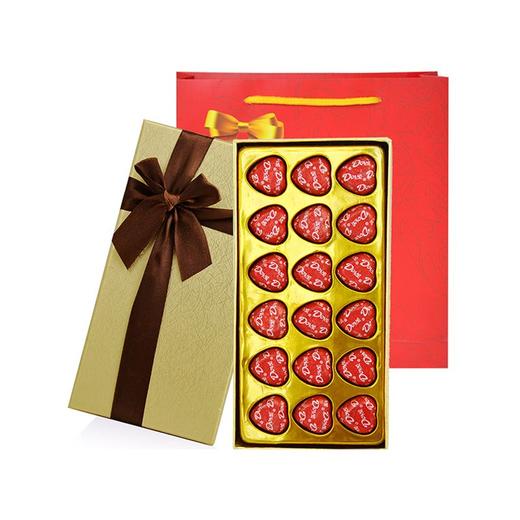 德芙巧克力精美礼盒 18颗装 口味随机发JPY带授权招加盟代理 商品图0