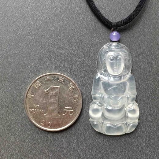 高冰到玻璃种翡翠小观音 商品图5