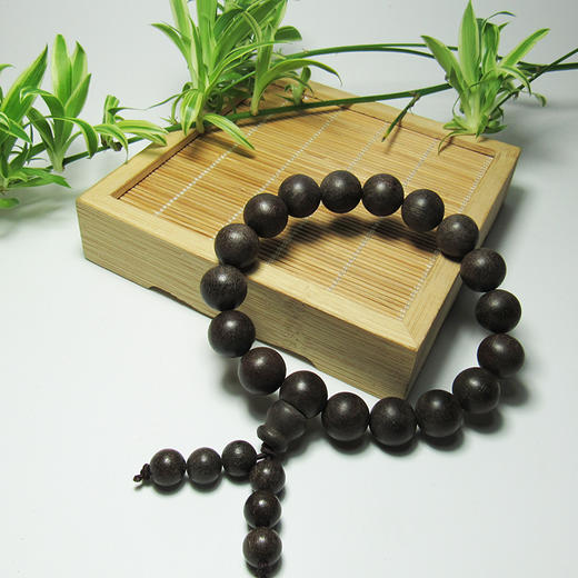 乌木红椿单圈手串 收藏级 男女款 商品图0