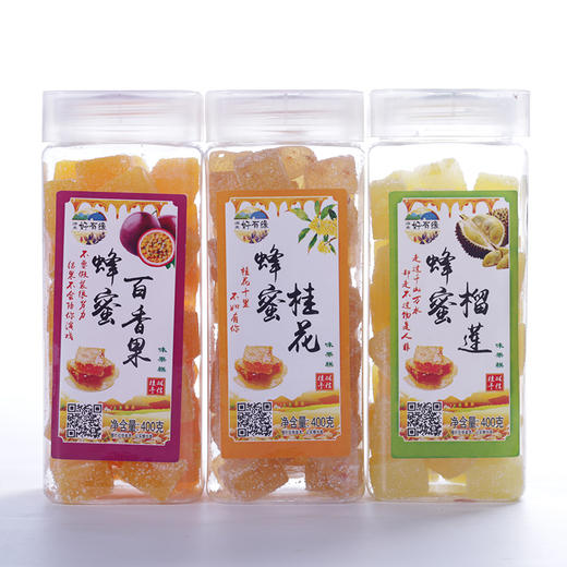 蜂蜜果糕桂花味、芒果味、百香果味、榴莲味400g 金辰 商品图0