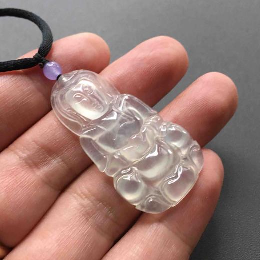 高冰到玻璃种翡翠小观音 商品图2