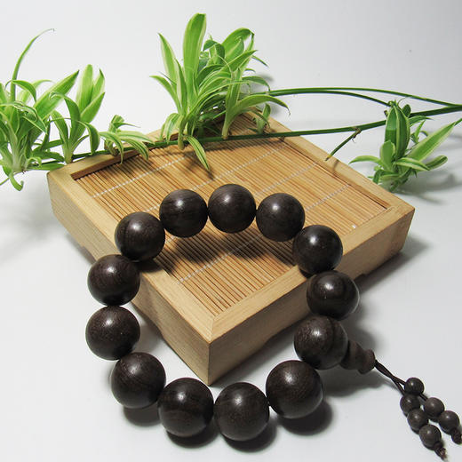 乌木红椿单圈手串 收藏级 男女款 商品图3