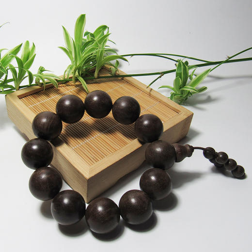 乌木红椿单圈手串 收藏级 男女款 商品图4