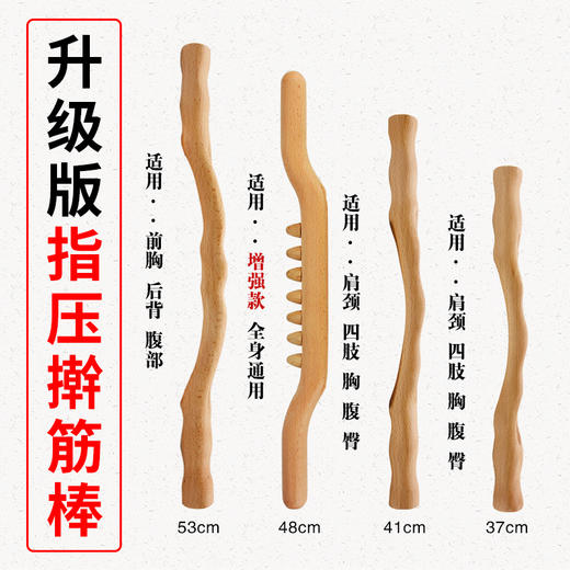 【带齿、指压功能】升级版指压擀筋棒 商品图1