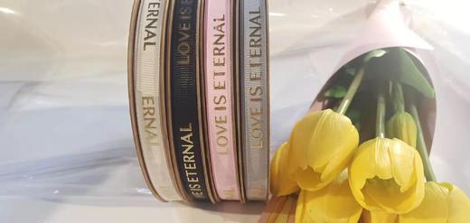 1分罗文烫金字母带-- 商品图1